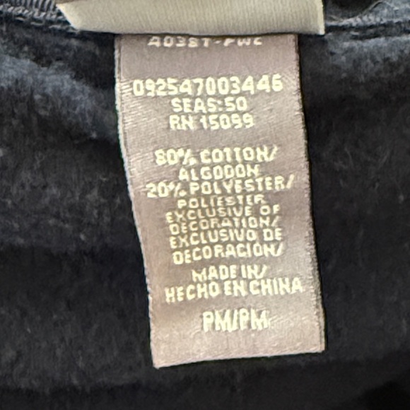 LAURA SCOTT PETITE  Dark Blue Zip-Up Hoodie Jacket - Picture 5 of 5